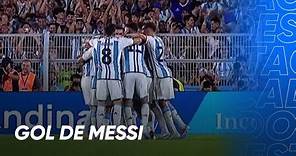 Gol de Messi - Argentina 2-0 Panamá - Amistoso 2023