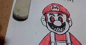 Cómo pintar a mario.exe/how to draw mario.exe