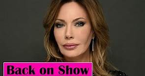 Hunter Tylo returns to Bold and the Beautiful as Taylor Hayes!