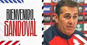 Presentación de José Ramón Sandoval como nuevo entrenador del Granada CF
