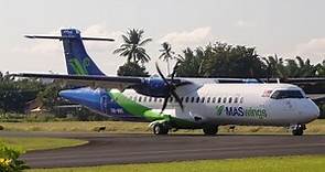 Maswings ATR-72 takeoff at Lahad Datu & Landing in Kota Kinabalu