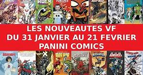 Février 2024 : les nouveautés VF à paraître chez Panini Comics