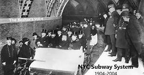 New York City Subway System - Historical Look from 1904 through 2004