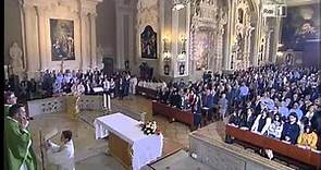 Casarano - Santa Messa in diretta Rai dalla Chiesa Maria Santissima Annunziata.