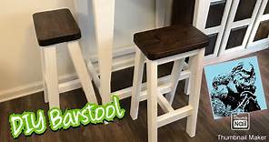 How To Build A Bar Stool (EASY!)