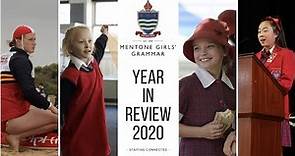 Year in Review 2020 Mentone Girls Grammar School