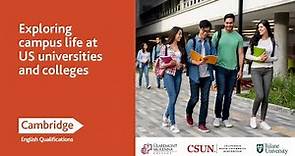 Exploring campus life at US universities and colleges
