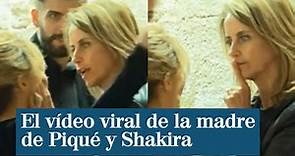 El vídeo viral de la madre de Piqué y Shakira