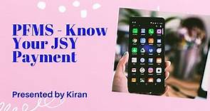 PFMS - Know Your JSY Payment