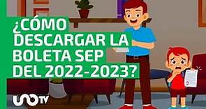 Ciclo escolar 2022-2023: ¿cómo descargar la boleta de calificaciones de la SEP?