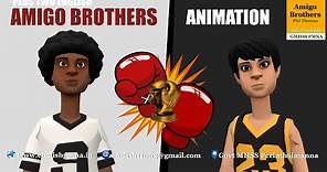 Amigo Brothers | Animation | Part 1 | Plus Two English