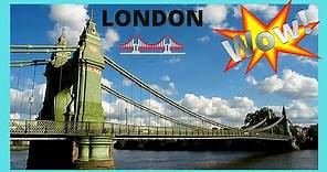 LONDON: HAMMERSMITH BRIDGE - old, historic and falling apart #travel #london