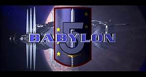 BABYLON 5 - Season 5: The Wheel of Fire (1998) - Opening credits in 4K