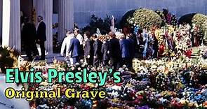 Elvis Presley’s Original Grave | Forrest Hill Cemetery, Memphis, Tennessee