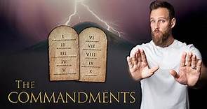 What are the 10 COMMANDMENTS of GOD in the BIBLE??