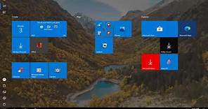 How to Get Back Normal Desktop Tiles in Windows 10
