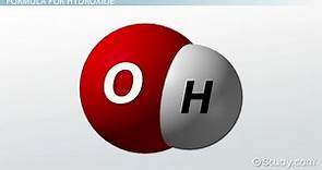 Hydroxide Ions | Definition, Formula & Examples