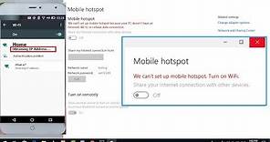 How to Fix All Error of Mobile Hotspot Not Working in Windows 10 (100% Works)