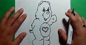 Como dibujar un oso de peluche paso a paso 16 | How to draw a teddy bear 16