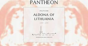 Aldona of Lithuania Biography - Queen consort of Poland