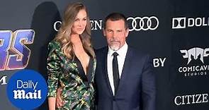 Josh Brolin and wife Kathryn attend Avengers: Endgame premiere
