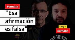 General Vargas le responde duro al actor Julián Román tras captura de Otoniel | Semana Noticias