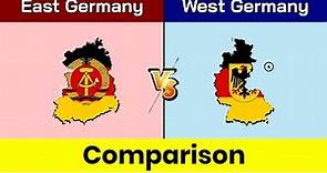 East Germany vs West Germany | West Germany vs East Germany | Germany | Comparison | Data Duck