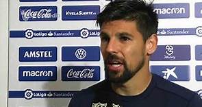 Nolito: "Sólo pensamos en sacarlo adelante". 27/04/18. Sevilla FC