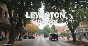 Lewiston, ID - Driving Downtown 4K