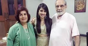 Shaan Movie Villain Shakal, Kulbhushan Kharbanda With His Wife and Daughter