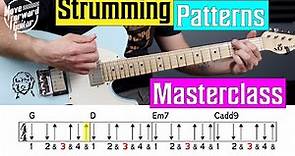 Everything You Need To Know About Strumming Patterns (Beginner's Masterclass)