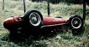 Peter Collins Fatal Crash RARE Photos 1958 German Grand Prix (Nurburgring)