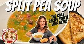 The ULTIMATE Split Pea Soup With Ham Recipe | Tara the Foodie