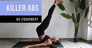 20 Min KILLER ABS / no equipment 🐚