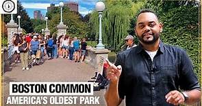 Discover America’s First Park! (Boston Common Park)
