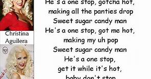 Christina Aguilera - Candyman (Lyrics On Screen)