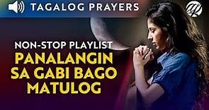 Panalangin sa Gabi Bago Matulog • Non-Stop • Tagalog Catholic Evening Prayers Before Sleeping