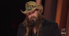 Chris Stapleton Accepts the 2021 CMA Award for Male Vocalist of the Year - The CMA Awards