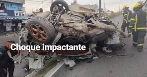 ¡QUEDÓ HECHO PEDAZOS! | Muestran nuevas imágenes del fatal accidente en Atizapan