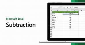 Use Excel as your calculator