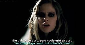 Avril Lavigne - Nobody's Home // Lyrics + Español // Video Official