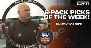 Stanford Steve's 6-pack picks 🏈 | College GameDay