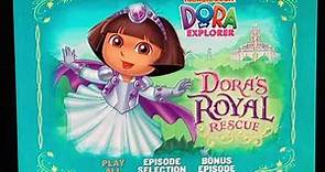 NICKELODEON DORA THE EXPLORER Dora’s Royal Rescue DVD Menu Walkthrough 🇦🇺