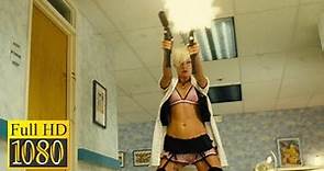 Jason Statham vs Kate Nauta and other mercenaries in the hospital / The Transporter 2 (2005)