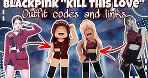 💣Blackpink kill this love outfit codes and links (Roblox)