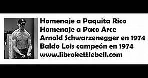 Homenaje a Paquita Rico y Paco Arce/Arnold Schwarzenegger y Baldo Lois