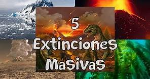 Las 5 Extinciones Masivas en la Tierra
