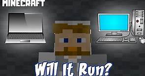 How to Know if Your Computer or Laptop Will Run Minecraft!