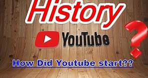 How did youtube Start? History of Youtube.