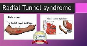 Radial Tunnel Syndrome